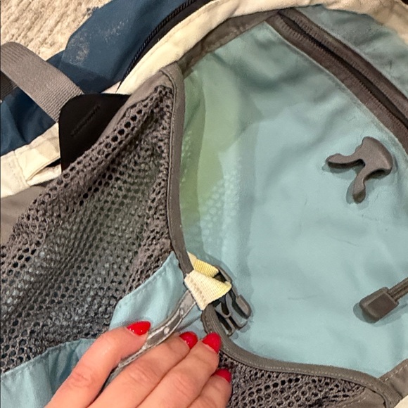 The North Face Blue and Gray Backpack - Picture 3 of 3